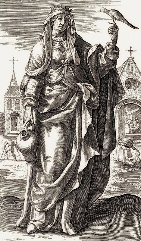 Elizabeth of Hungary, Saint Elizabeth of Thuringia, 1207 – 1231, woman from the Old Testament
