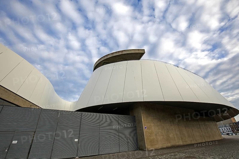 Natural History and Oceanographic Museum Ozeaneum Stralsund am Hafen, Behnisch Architekten, Stralsund, Hanseatic City of Stralsund, Baltic Sea, Mecklenburg-Western Pomerania, East Germany, Germany