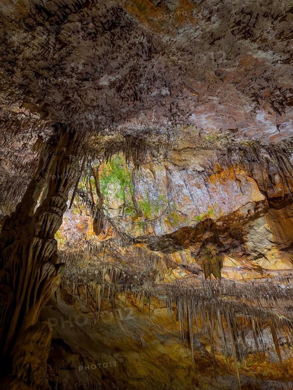 Caves of Drach, Coves del Drac, Porto Christo, Majorca, Balearic Islands, Spain, Mediterranean Sea
