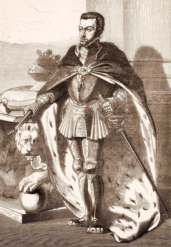 Philip II of Spain, 1527, 1598, King of Spain, the Netherlands and Portugal