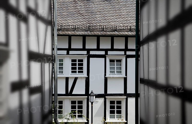 Historic town centre, Alter Flecken, Freudenberg, Siegerland region, North Rhine-Westphalia, Germany, Europe, Historische Altstadt, Alter Flecken, Freudenberg, Siegerland, Nordrhein-Westfalen, Deutschland, Europa
