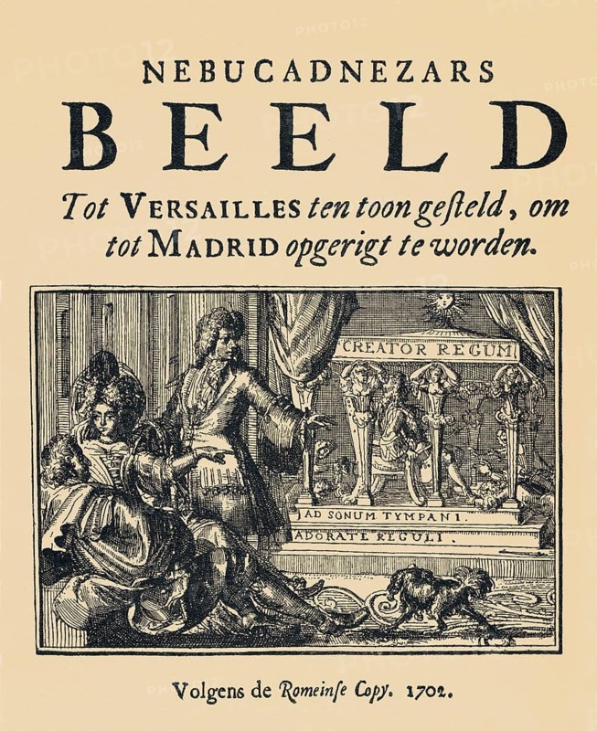 Title page of Esopus in Europa, 1702, by Romeyn de Hooghe, 1645 – 1708, Dutch painter