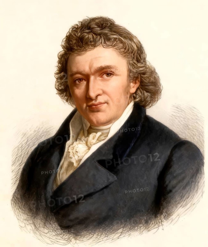 Johann Alois Senefelder, or Aloys Johann Nepomuk Franz Senefelder, 1771 – 1834, a German actor and playwright who invented the printing technique of lithography in the 1790s