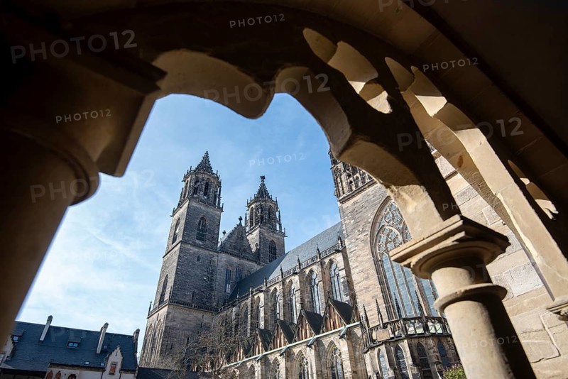 Magdeburg Cathedral, Cloister, Magdeburg, Saxony-Anhalt, Germany
