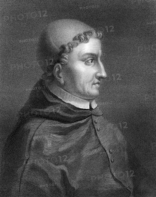 Francisco Jiménez de Cisneros, 1436-1517, known as Ximenes de Cisneros, a Spanish cardinal