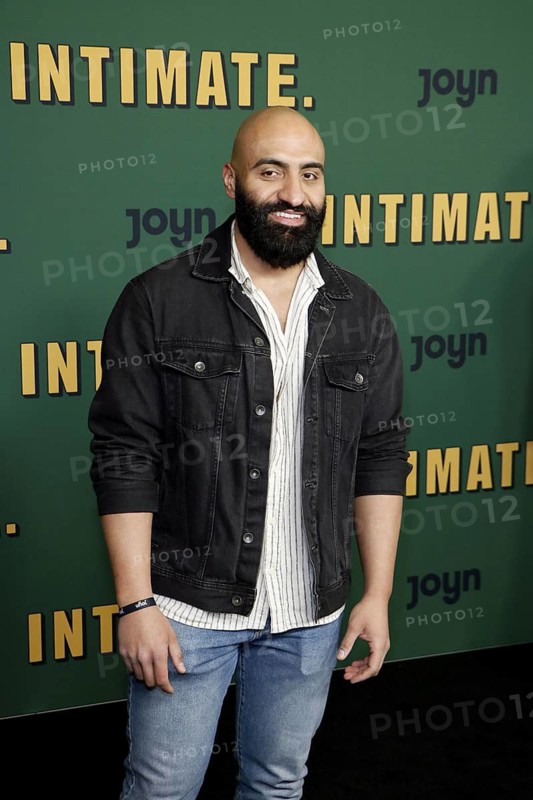 Rashids Hamid (TikToker) at the premiere of season 2 of the JOYN series Intimate at the Zoo Palast in Berlin on 1 April 2025
