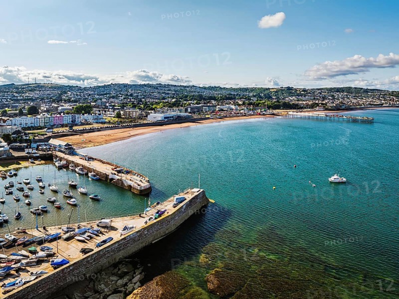 Paignton Pier, English Riviera, Torbay, Devon, England, United Kingdom