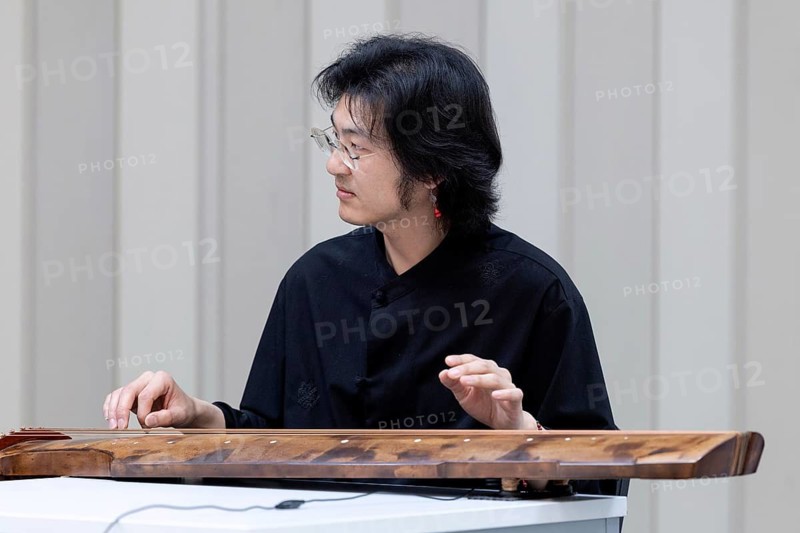 Linchi Yang, musician, Guqin, Global Music Academy, Open House, Global Music Allstars opening concert, 19.04.2026, Berlin, Germany < english> Global Music Academy, Open Day, Opening Concert Global Music Allstars, April 19th, 2026, Berlin, Germany