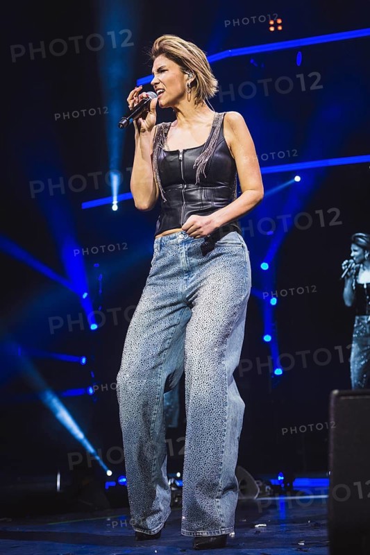 Anna-Maria Zimmermann at the Schlagernacht des Jahres live on Das Original Tour in the Berlin Uber Arena on 16 November 2024