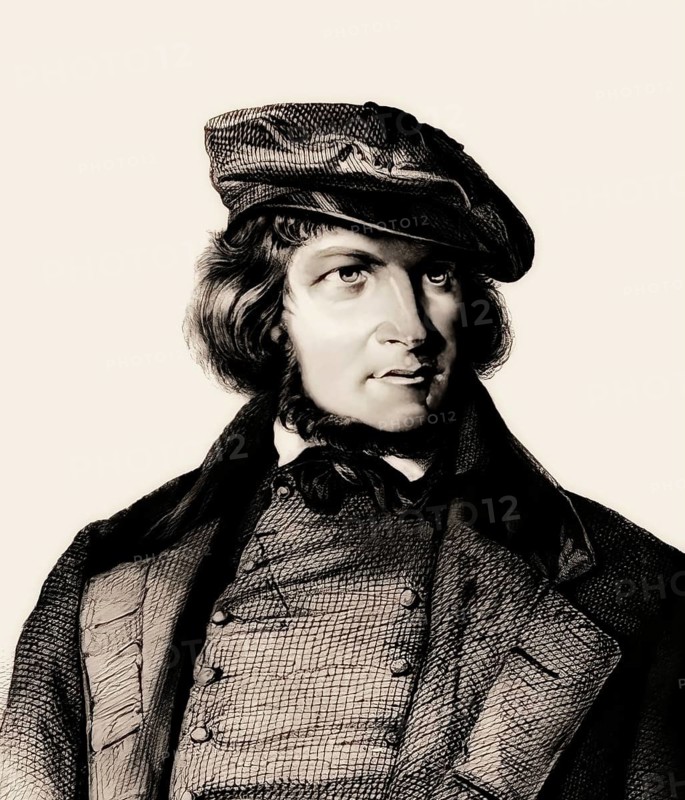 August Heinrich Hoffmann, Hoffmann von Fallersleben, 1798 –1874, German poet