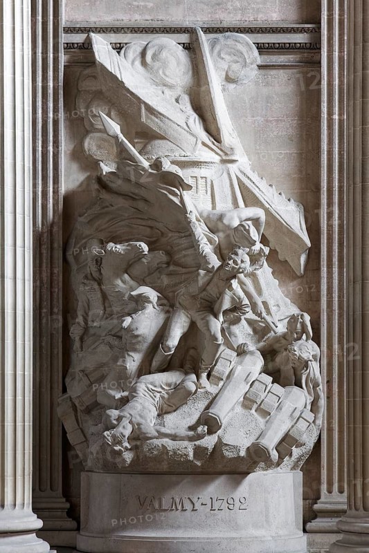 Panthéon, National Hall of Fame, Memorial to the Battle of Valmy by Jules Desbois, French Revolution, Latin Quarter, Paris, France