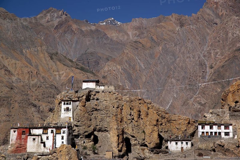 Asia, India, North India, Dankar Monastery in Spiti, Spiti, North India, India