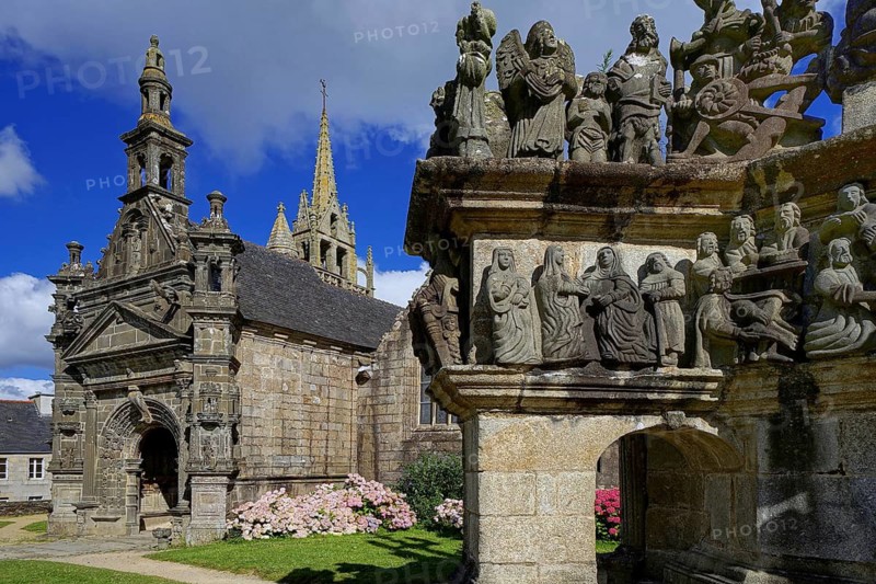 France, Brittany, Finistre, Guimeleau, Brittany, France