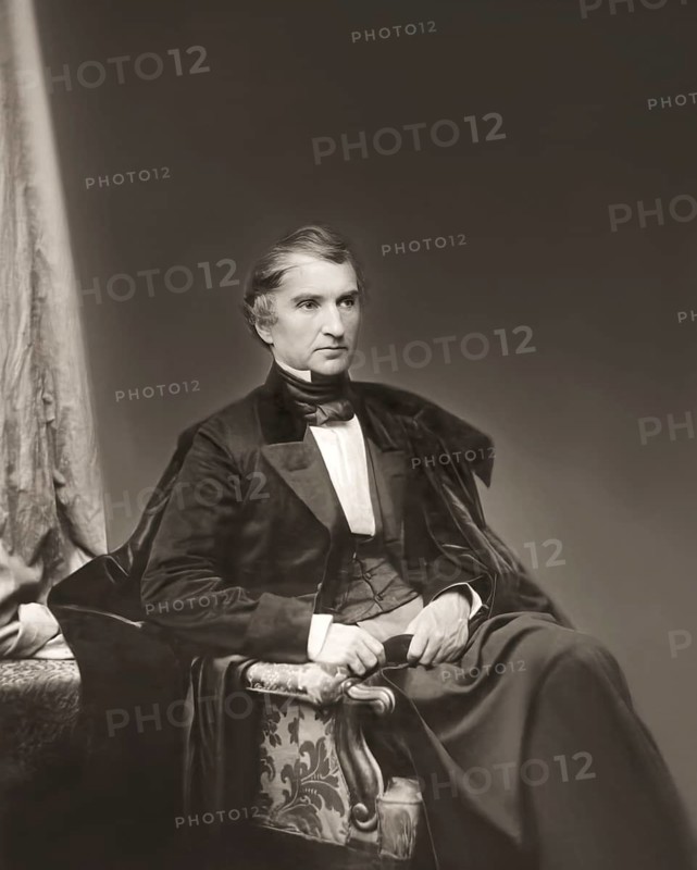 Justus Freiherr von Liebig, 1803 – 1873, German chemist and scientist, father of the fertilizer industry, digitally edited