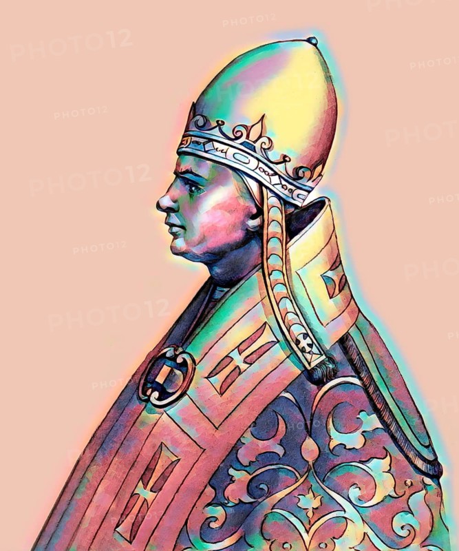 Pope Alexander III, Alessandro III, c. 1100/1105 – 1181), born Rolando Bandinelli, head of the Catholic Church and ruler of the Papal States from 7 September 1159 until his death in 1181