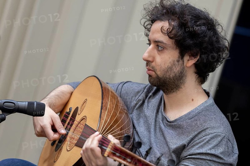 Bakr Khleifi, Oud, Global Music Academy, Open House, Global Music Allstars Opening Concert, 19.04.2026, Berlin, Germany < english> Global Music Academy, Open Day, Opening Concert Global Music Allstars, April 19th, 2026, Berlin, Germany