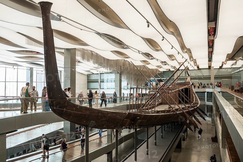 Khufu Boat, The Grand Egyptian Museum, Grand Egyptian Museum, GEM, Giza, Cairo, Egypt