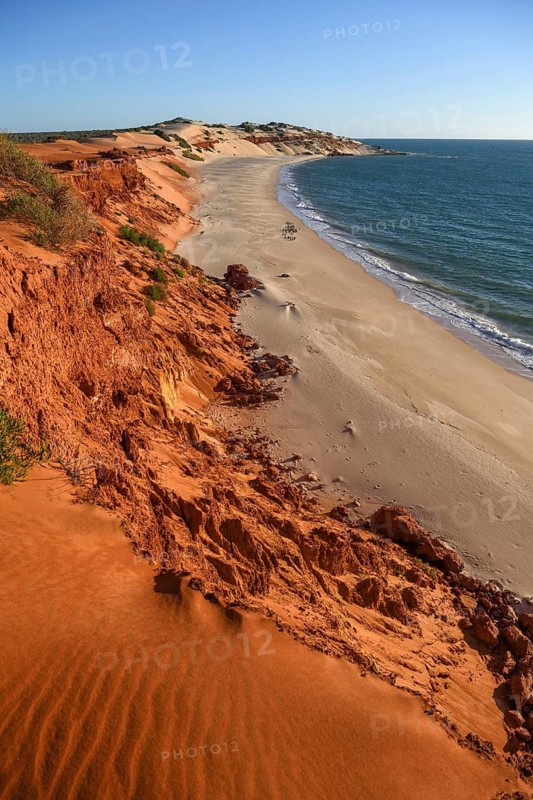 Landscape near Cape Perón, François Péron National Park, near Denham, Shark Bay, State of Western Australia, Australia