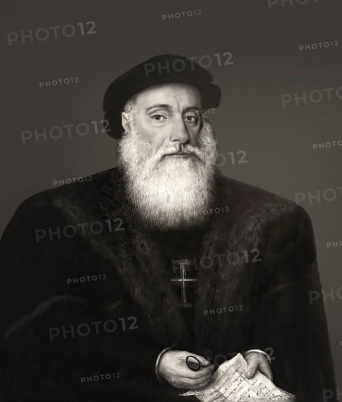 Vasco da Gama, c. 1460s – 1524, Portuguese explorer, digitally edited