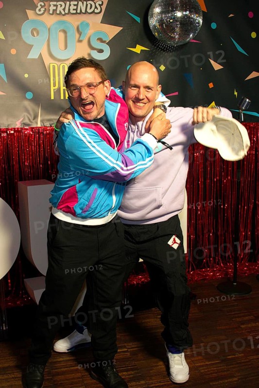 Florian Lukas, Oli P., MESSIAH SUPERSTAR, Photo Call for the premiere of the Sat1 and Joyn production at Bi Nuu, Berlin, 15.05.2025