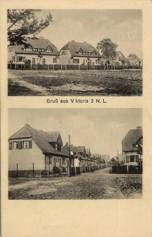 Historical postcard, picture postcard, greeting from Victoria 3, N.L., digitally enhanced reproduction of an original from around 1900, picture postcard