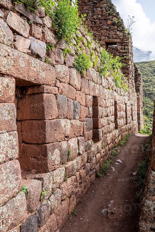 Inca complex at Pisac, Sacred Valley of the Incas, Cusco, Peru