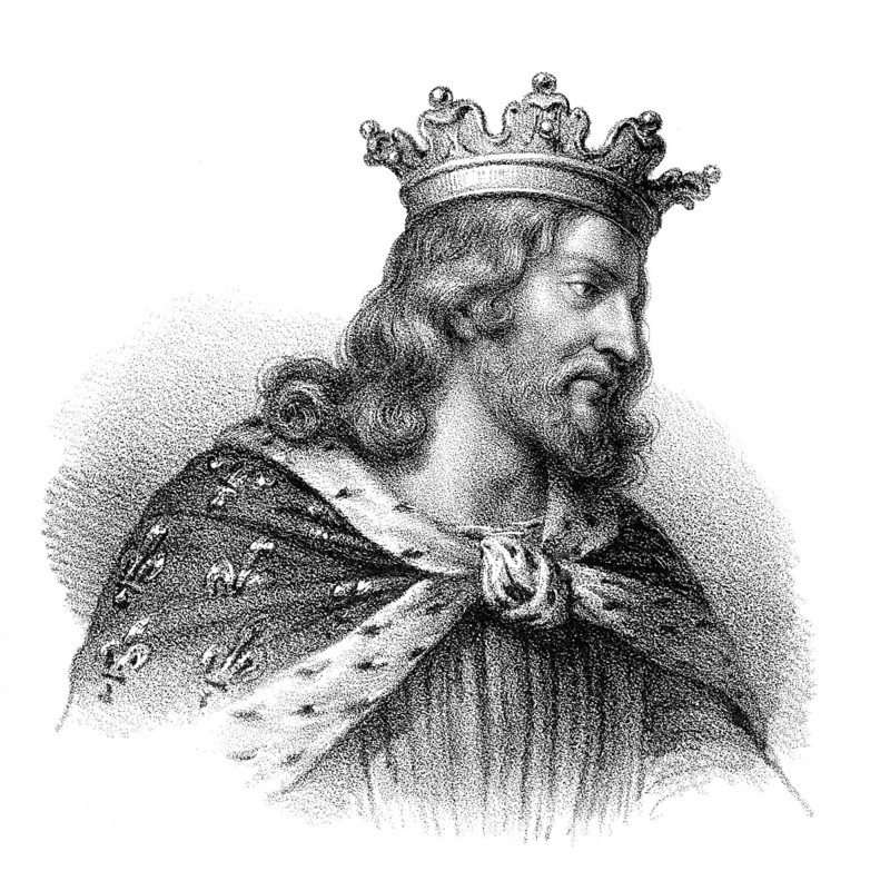 Charibert I, or Cherebert, c. 517-567, king of the Franks, the Merovingian King of Paris, Charibert I., um 520-567, König der Franken, Teilreich Paris, Geschlecht der Merowinger