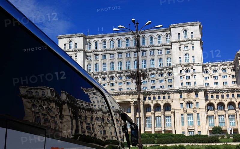 Romania, capital Bucharest, Bucuresti, the Palace of Parliament