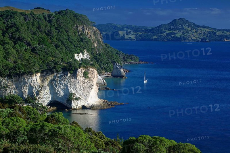 New Zealand, North Island, coast, rocks, Coromandel Peninsula, landscape, sea, New Zealand