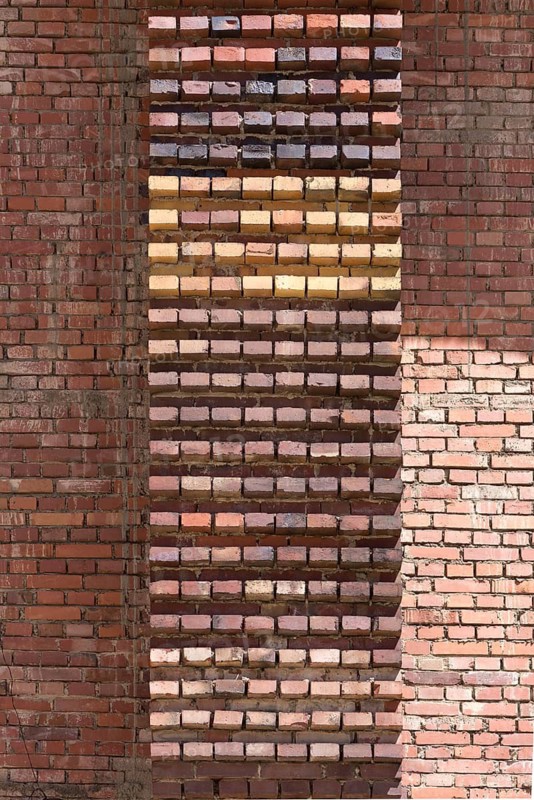Detail of the masonry of the Congress Hall in the inner courtyard, unfinished National Socialist monumental building on the Nazi Party Rally Grounds, Nuremberg, Middle Franconia, Bavaria, Germany