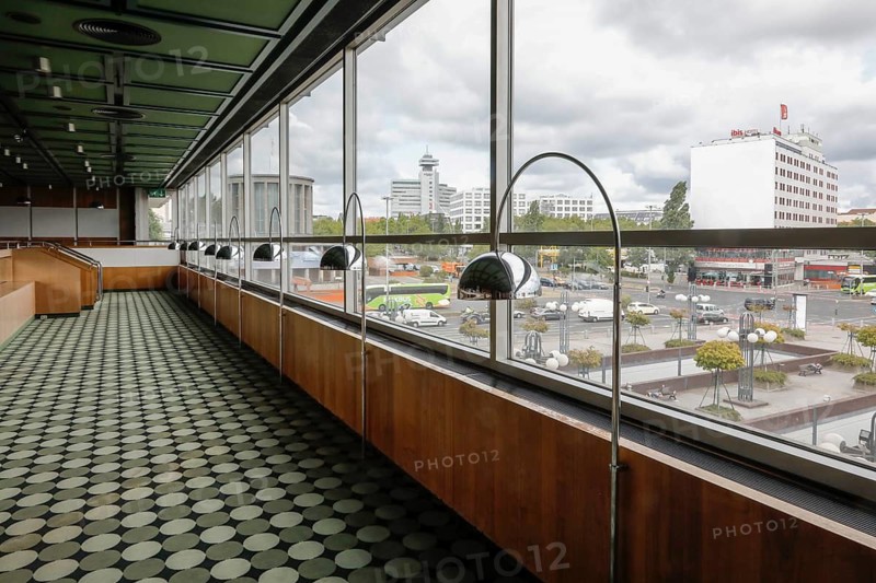 View of the vacant ICC, International Congress Center Berlin. The ICC has been added to the Berlin List of Monuments. The Berlin Senate has provided 200 million euros for the restructuring. The total modernization is estimated at least 500 million euros, Berlin, Berlin, Germany