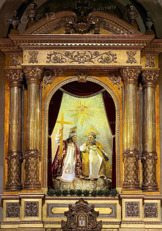 Igreja da Santíssima Trindade, Church of the Holy Trinity, its architect Carlos Amarante is also buried in the church, Porto, Portugal