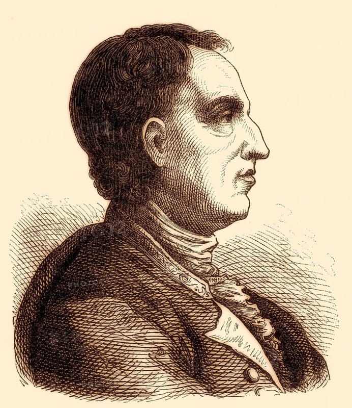 Denis Diderot, 1713 – 1784, a French philosopher, art critic and writer