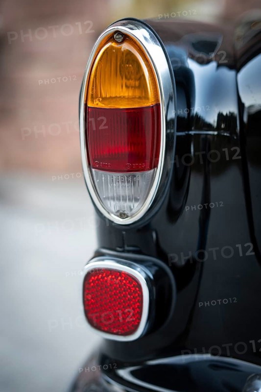Rear light and brake light, classic car, Volvo Amazon, medium class car from the Swedish car manufacturer Volvo, built in 1968
