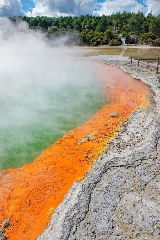 Champagne pool, Waiotapu Thermal Park, Waiotapu, Rotorua, Bay of Plenty, North Island, New Zealand