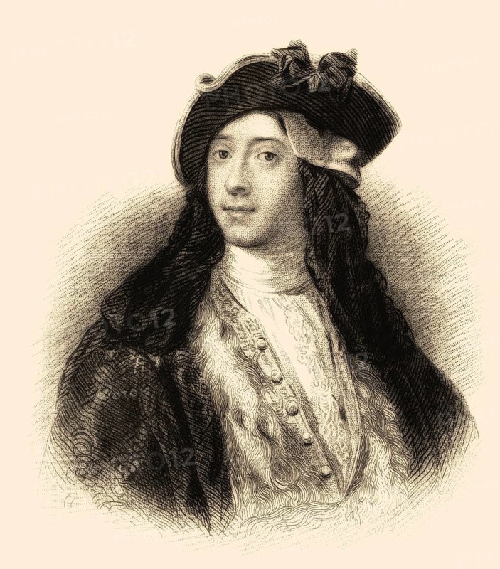Horatio oder Horace Walpole, 4. Earl of Orford, 1717-1797, englischer Kunsthistoriker, Literat, Antiquar und Whig-Politiker