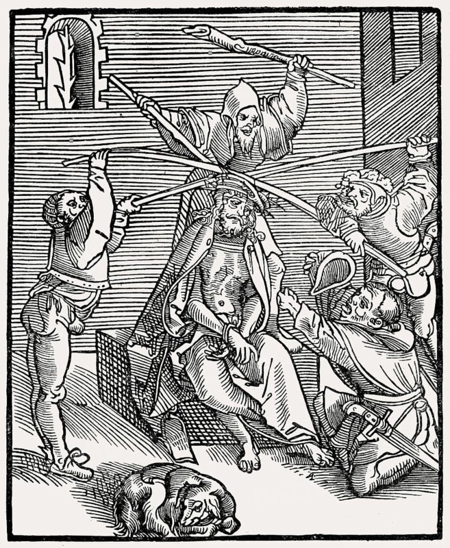 Passional Christi und Antichristi by Lucas Cranach the Elder, 1521, Wittenberg