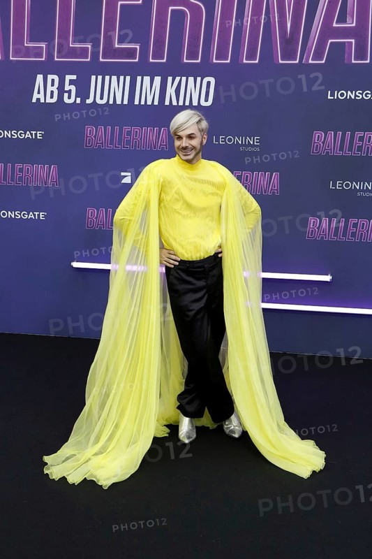 Sam Dylan at the Berlin premiere of From The World Of John Wick: Ballerina at the Zoo Palast in Berlin on 26 May 2025