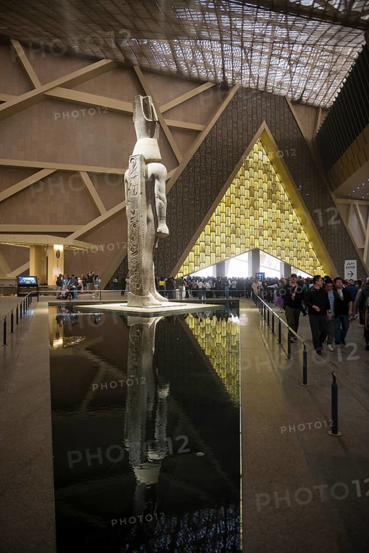 Entrance Hall, Grand Egyptian Museum, GEM, Giza, Cairo, Egypt
