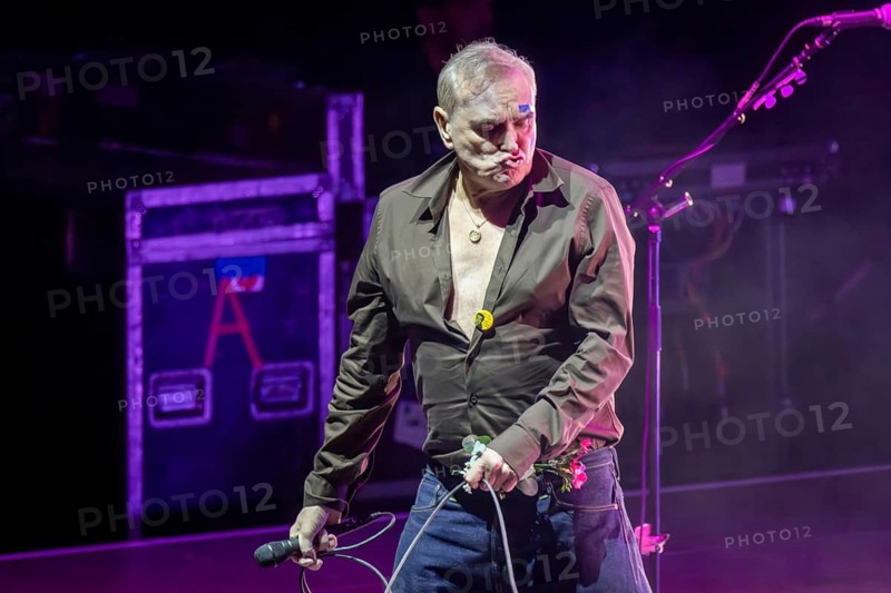 Morrissey live on Live Across Europe tour at the Hamburg Sports Hall on 15.02.2026