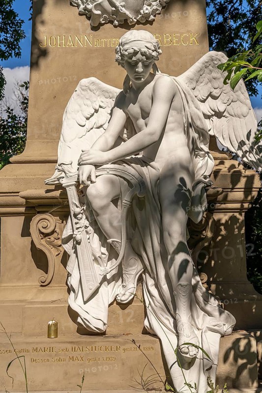 Grave of the Austrian conductor and composer Johann Ritter von Herbeck at the Vienna Central Cemetery, Vienna, Austria