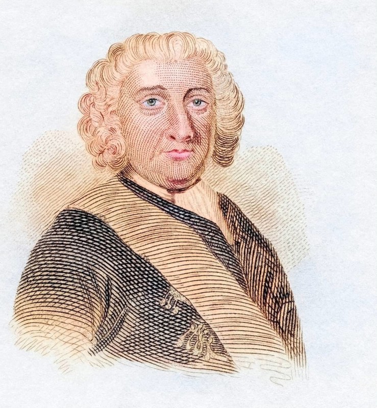 Sir John Borlase Warren, 1st Baronet, 1753 to 1822, English admiral, politician and diplomat, digitally restored reproduction from a 19th century original, Record date not stated