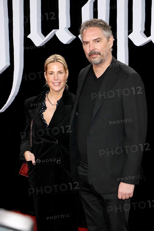 Anika Decker and man Alex Wilde at the premiere of Nosferatu at the Zoo Palast in Berlin on 2 December 2024