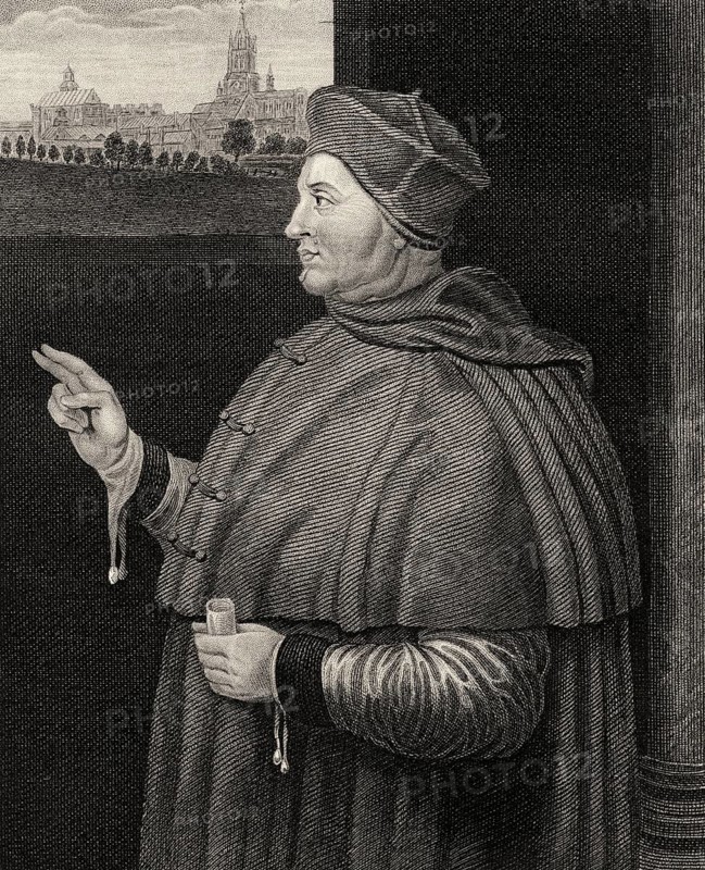 Thomas Wolsey oder Woolsey, ca. 1473-1530, englischer Politiker und Kardinal der römisch-katholischen Kirche