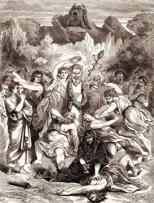 Romans during the Decadence, the fall of the Western Roman Empire