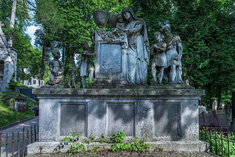 Grave at Lützenhofer Cemetery Lychakivskiy Cemetery, Lviv, Galicia, Ukraine