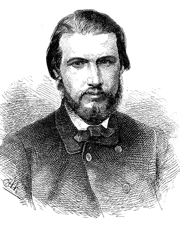 Wilhelm Karl Raabe, Jakob Corvinus, 8 September 1831, 15 November 1910, was a German writer and storyteller. He was a representative of poetic realism, known for his socially critical stories, novellas and novels, Historical, digital reproduction of an original 19th century work