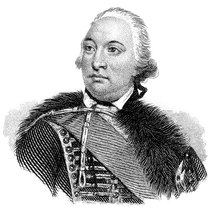 Portrait of Louis Philippe Joseph d'Orléans or Philippe Égalité, 1747 - 1793, supported the French Revolution, Portrait von Ludwig Philipp II. Joseph, Herzog von Orléans oder Philippe Égalité, 1747 - 1793, Mitglied der französischen Königsfamilie aus dem Haus Bourbon-Orléans und der Vater von König Louis-Philippe I.