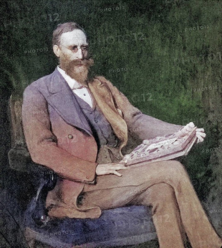 James Ludovic Lindsay. 1847-1913. 26th Earl of Crawford, 9th Earl of Balcarres. Astronomer, Historical, digitally restored reproduction from a 19th century original, Record date not stated