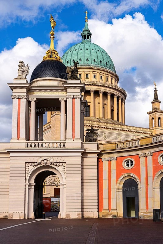 Fortuna Portal, Am Alten Markt in Potsdam, Brandenburg, Germany